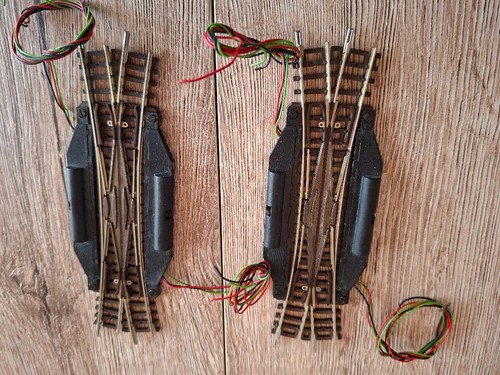 Modelleisenbahn weichen von - 2,