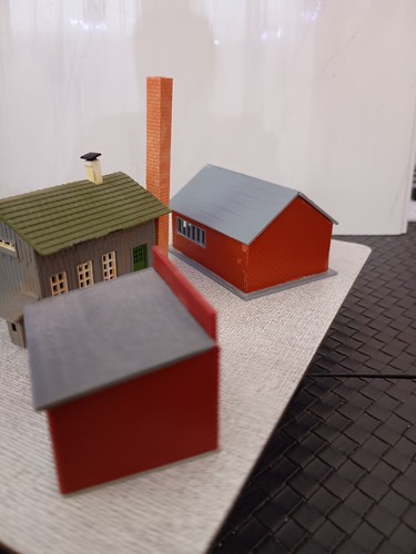 Eisenbahn modellbau gebäude - modellbau,